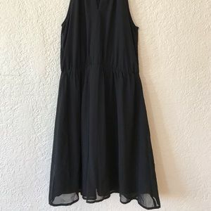 Little black dress.